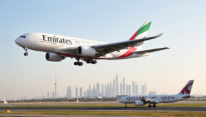 Emirates 2025: lety, výhody a srovnání s Qatar